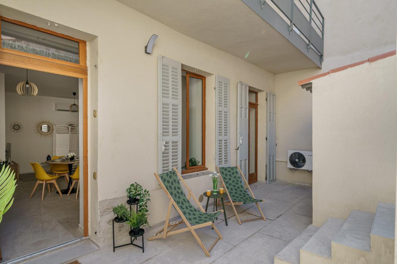 Sublime Appartement Avec Terrasse & Climatisation Marseille Exterior photo