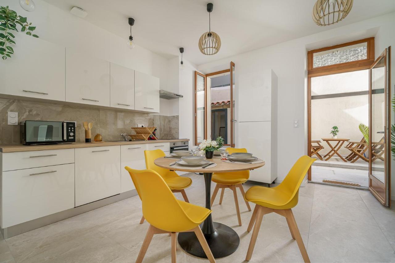 Sublime Appartement Avec Terrasse & Climatisation Marseille Exterior photo