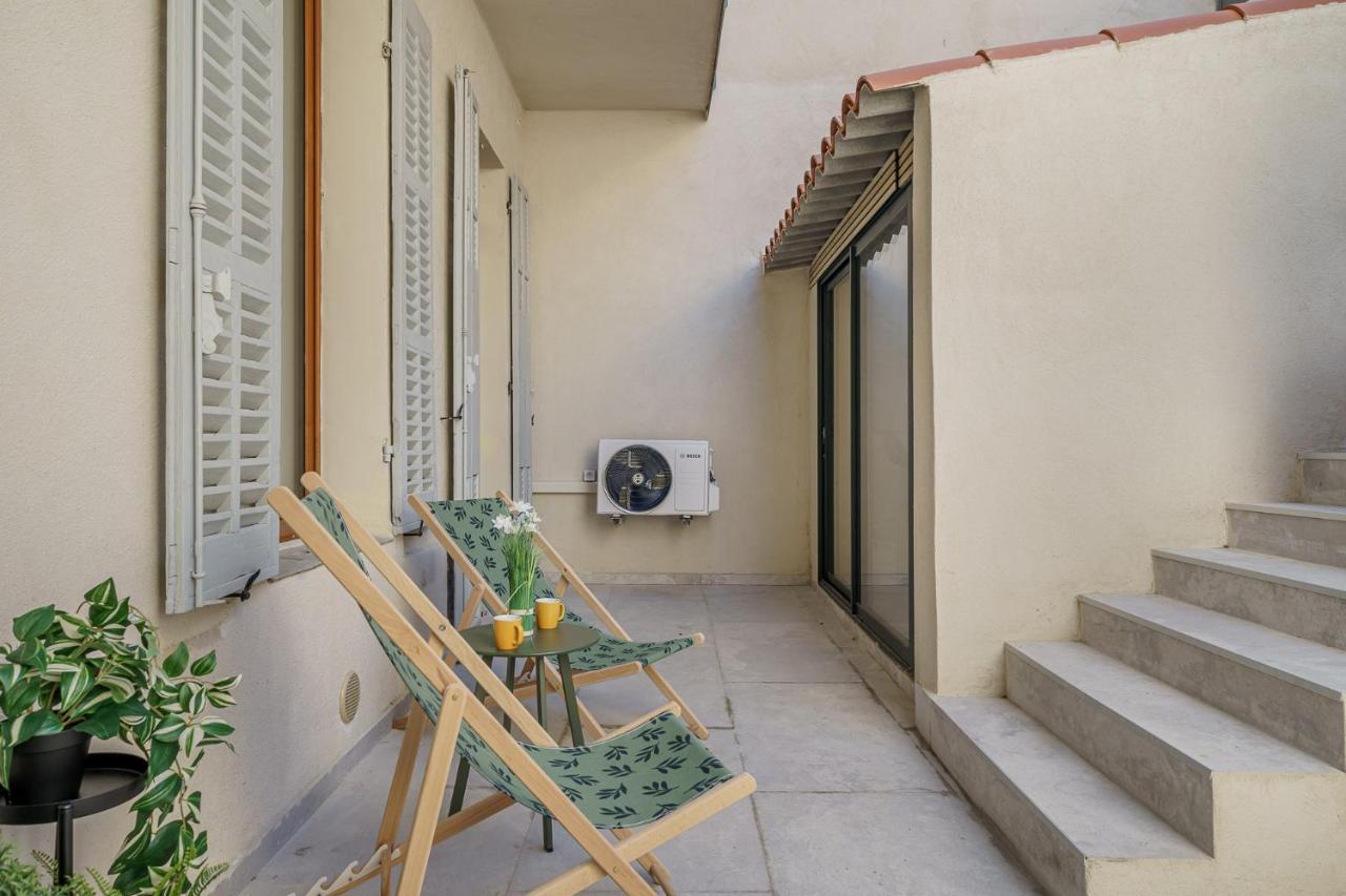 Sublime Appartement Avec Terrasse & Climatisation Marseille Exterior photo